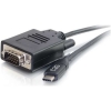 Scheda Tecnica: C2G 0.9m (3ft) USB C To ADApter Cable Video ADApter - - Black Adattatore Video Esterno USB-c VGA Nero