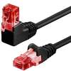 Scheda Tecnica: Goobay LAN Cable Angolato 90 Cca - Cat.6 UTP 10m Nero