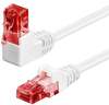 Scheda Tecnica: Goobay LAN Cable Angolato 90 Cca - Cat.6 UTP 3 Metri Bianco