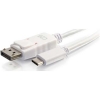 Scheda Tecnica: C2G 1.8m (6ft) USB C To Dp ADApter Cable White - - 4k Audio / Video Adapter Adattatore Video Esterno USB-c