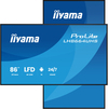 Scheda Tecnica: iiyama LH8664UHS-B3AG 86in 3840x2160 8 Ms 1200:1 HDMI/USB - 