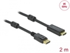 Scheda Tecnica: Delock Active Dp 1.2 To HDMI Cable 4k 60 Hz - 2 M