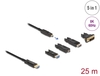 Scheda Tecnica: Delock Active Optical 5 In 1 HDMI Cable 8k 60 Hz - 25 M