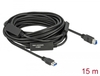 Scheda Tecnica: Delock Active USB 3.2 Gen 1 Cable USB Type-a To USB Type-b - 15 M