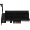 Scheda Tecnica: SilverStone SST-ECM24RGB Superspeed Pci-e Express Card - X4 To M.2 (NVMe SSD Ngff), Alu. Heatsink + Argb LEDs And