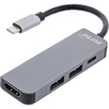 Scheda Tecnica: InLine Multifunktions-hub USB 3.2, 1x USB-c, 2x USB-a, HDMI - 