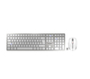 Scheda Tecnica: Cherry Mouse - Keyboard DW 9000 SLIM SILV./WHITE + SET LAYOUT FR FR