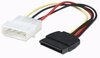 Scheda Tecnica: Manhattan Cavo Alimentazione - SATA Molex 4pin M/SATA 15pin F