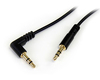 Scheda Tecnica: StarTech Slim 3.5mm to Right Angle Stereo Audio - Cable M/M, 30 cm