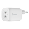Scheda Tecnica: Belkin Caricabatterie 65w Pps Dual USB-c Gan Universale - Bianco