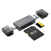 Scheda Tecnica: Atlantis Land Multicard Reader P005-CR32 All-in-1 Esterno - USB3.0+USB-c Sdxc/sdhc/sd, Mmc, Rs-mmc, Micro Sdxc, Tf, Mic