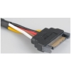 Scheda Tecnica: Akasa SATA Power Extension Cable - 15pin, 30cm, black sleeve - 