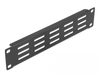 Scheda Tecnica: Delock 10" Network Cabinet - Panel With Ventilation Slots Horizontal 1U Black
