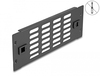 Scheda Tecnica: Delock 10" Network Cabinet - Panel With Ventilation Slots Tool Free 2U Black