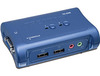 Scheda Tecnica: TRENDnet 2 Port USB Kvm Switch Kit W. Audio Incl. 2 X Kvm - Cables