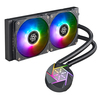 Scheda Tecnica: SilverStone SST-VD240-SLIM - High Performance Slim - AIO Liquid Cooler, Dual Adjustable 120mm Pwm, Argb