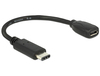 Scheda Tecnica: Delock ADApter Cable USB Type-c 2.0 Male > USB 2.0 Type - Micro-b Female 15 Cm Black