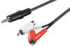 Scheda Tecnica: LINK Cavo Sdoppiatore Stereo Con Connettore Rca Con Bypass - 1.5mt, W50213