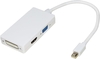 Scheda Tecnica: LINK ADAttatore Mini Dp - Maschio Dvi+HDMI+VGA Femmina