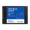 Scheda Tecnica: WD SSD Blu SA510 Series 2.5" SATA 6Gb/s 250GB, 555 MB/s - read, 440 MB/s write