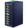 Scheda Tecnica: PLANET Ip30 Industrial 16-port 10/100tx Ethernet Switch - (-40~75 C, Dual Redundant Power Input On 12-48vdc / 24vac