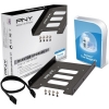 Scheda Tecnica: PNY SSD Desktop Upg. Kit 2.5 To 3.5 SATA 6Gb/s Cable - acronis