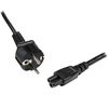 Scheda Tecnica: StarTech Cavo Alimentazione PC Schuko C5 - LAN Cable PC Schuko CEE7 IEC320 C5 trifoglio - 1m