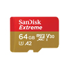 Scheda Tecnica: WD Extreme Microsdxc - 64GB+sd Adapter 170mb/s 80mb/s A2 C10 V3