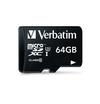 Scheda Tecnica: Verbatim Micro Sdxc Card Pro Uhs-i 64GB Class 10 Incl - Adaptor