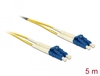 Scheda Tecnica: Delock Cable Optical Fibre Lc - > Lc Singlemode Os2 5 M