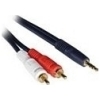 Scheda Tecnica: C2G Velocitay Cavo Audio 27 AWG Rca (m) Jack Stereo - Da 3,5 Mm (m) 5 Male Schermato