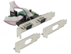Scheda Tecnica: Delock Pci Express Card To 2 X Serial Rs-232 - High Speed 921k + Voltage Supply