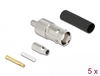 Scheda Tecnica: Delock Bnc Jack For Crimping - Rg-174 / Rg-316 + Matching Shrink Tube