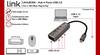 Scheda Tecnica: LINK Hub USB-c Con 4 Porte USB 2.0 - 