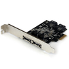 Scheda Tecnica: StarTech Controller Card Dual Port PCIe SATA III Card 2"t/2 - Ex 2 Port PCI Express SATA 6Gb/s eSATA