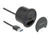 Scheda Tecnica: Delock 2 Port Tisch-hub 2 X Superspeed USB Typ-a And Card - Reader F++r Sd And Micro