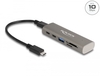 Scheda Tecnica: Delock 3 Port USB 10GBps Hub Including Sd And Micro Sd - Card Reader With USB Type-c Connector