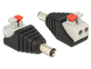 Scheda Tecnica: Delock ADApter Dc 5.5 X 2.1 Mm Male > - Terminal Block + Push Button 2 Pin