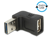 Scheda Tecnica: Delock ADApter Easy-USB 2.0-a Male - > USB 2.0-a Female Angled Up / Down