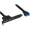 Scheda Tecnica: InLine Slotblech With Zwei USB 3.0 Anschl?en to Intern USB - 3.0