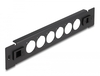 Scheda Tecnica: Delock 10" D-type Patch Panel 6 Port Tool Free Black - 