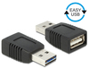 Scheda Tecnica: Delock ADApter Easy-USB 2.0 Male - > USB 2.0 Female