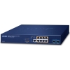 Scheda Tecnica: PLANET Wireless Ap Managed Switch With 8-port 10/100/1000t - 802.3at PoE + 2-port 10g Sfp+ (120w PoE Budget, 200m Exten