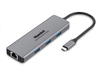 Scheda Tecnica: Hamlet Docking Station USB-c Power Delivery 87w-3xUSB - 3.0+lan+HDMI