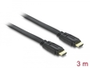 Scheda Tecnica: Delock 82671 - Cable High Speed HDMI with Ethernet male - / male flat 3.0m