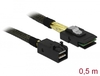 Scheda Tecnica: Delock Cable Mini SAS HD Sff-8643 - > Mini SAS SFF-8087 0.5 M