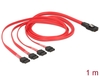 Scheda Tecnica: Delock Cable Mini SAS SFF-8087 - > 4 X SATA 7 Pin 1 M