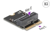 Scheda Tecnica: Delock ADApter M.2 Key - E Male To M.2 Key E Slot 90- Angled