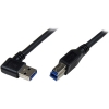 Scheda Tecnica: StarTech 3M Right Angle USB 3.0 Cable - 10ft USB 3 Right Angle To B