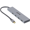 Scheda Tecnica: InLine USB 3.2 Gen.2 Hub (10Gb/s), 4 porte USB Type-C, OTG - custodia in allumi